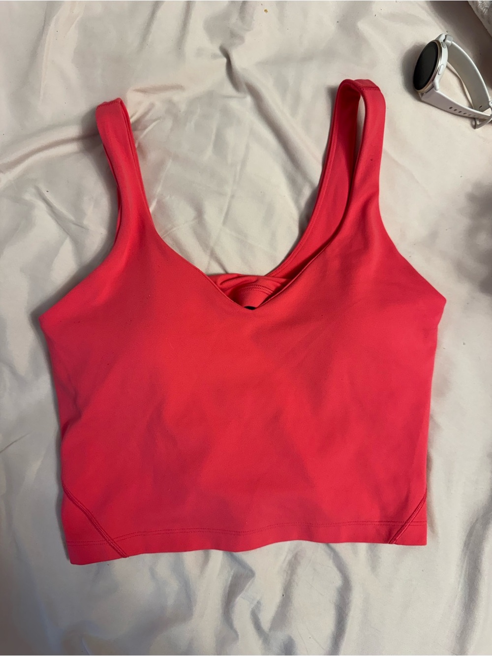 lululemon athletica Coral Scoop-Neck Crop Tank